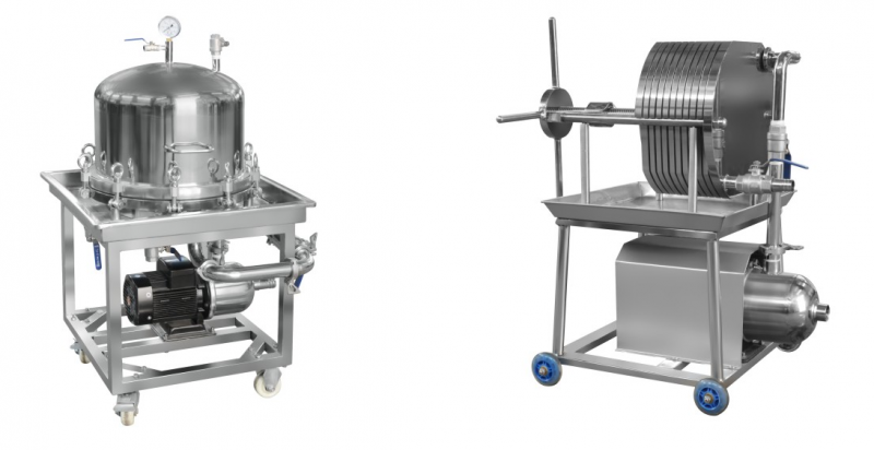 全(quán)封閉水平層疊(die)式不鏽鋼過濾(lǜ)器